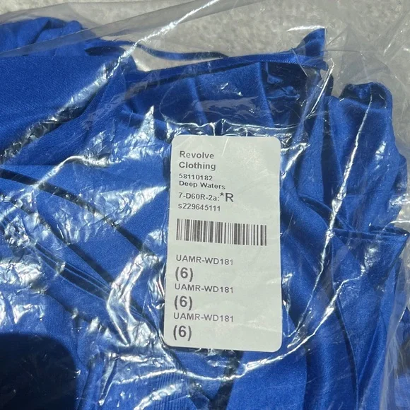 AMUR Judah Scallop Pleated Dress in Deep Waters - Picture 8 of 8